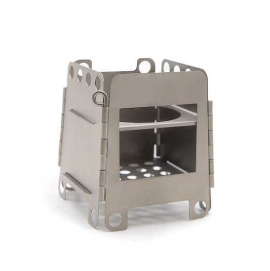 RaiderStove – Ultralight Folding Titanium Stove