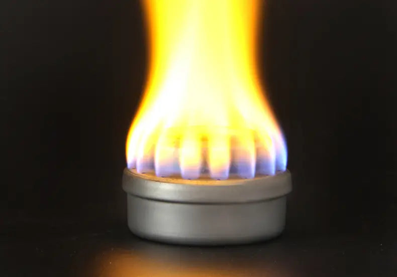 Titanium Alchol Burner with Stand