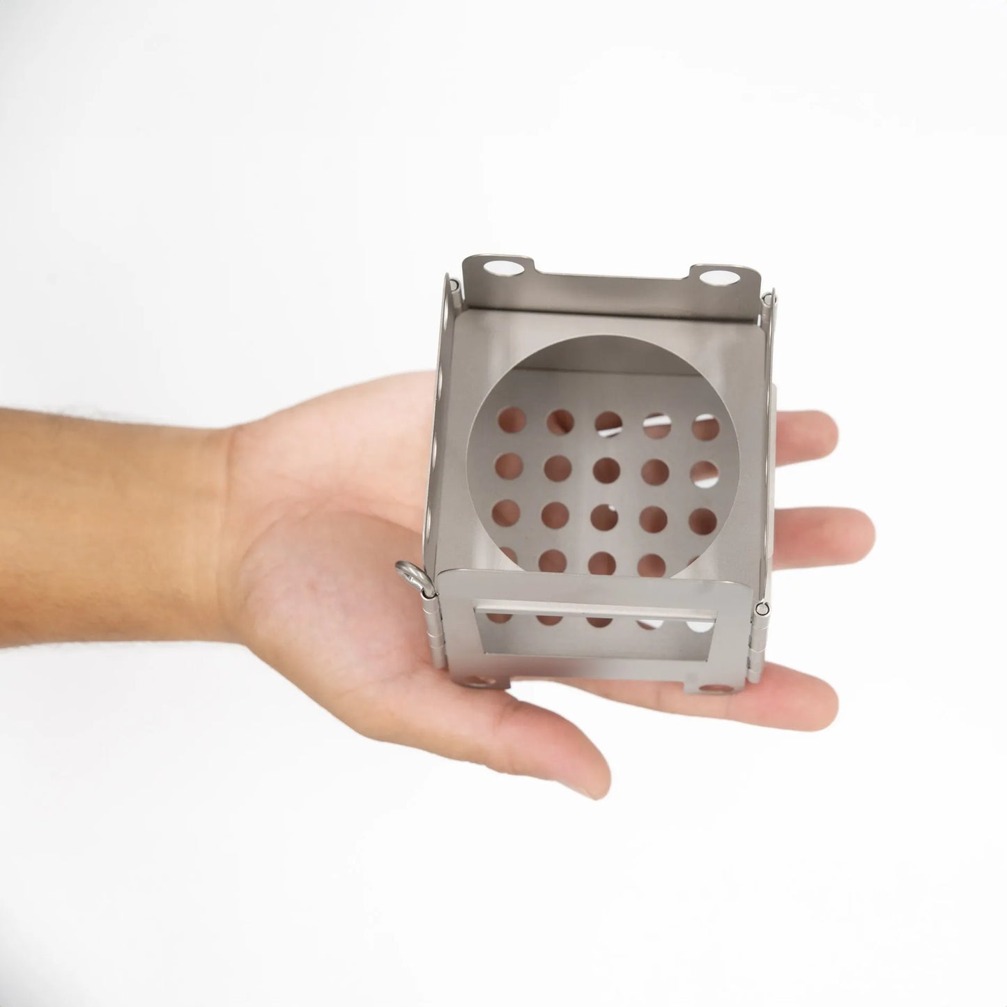 RaiderStove – Fornello Pieghevole in Titanio Ultraleggero