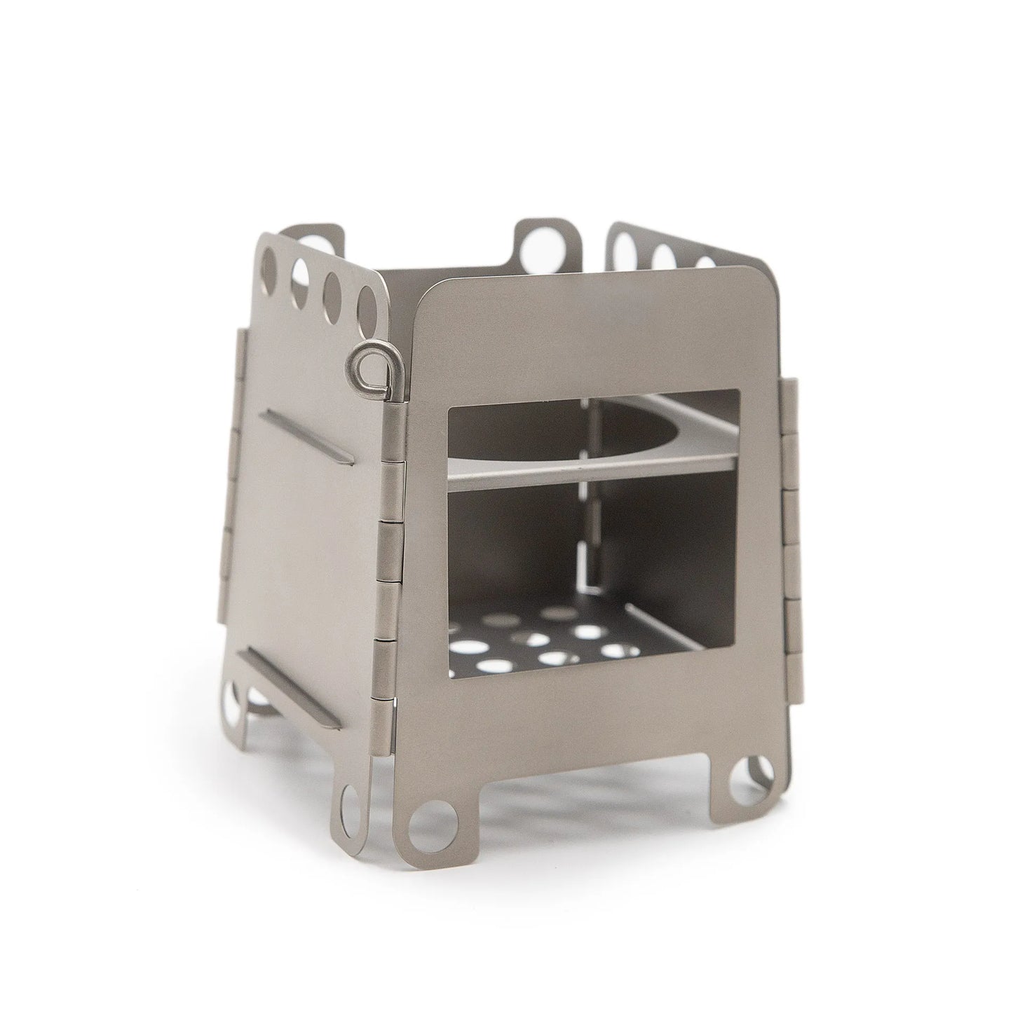 RaiderStove – Fornello Pieghevole in Titanio Ultraleggero