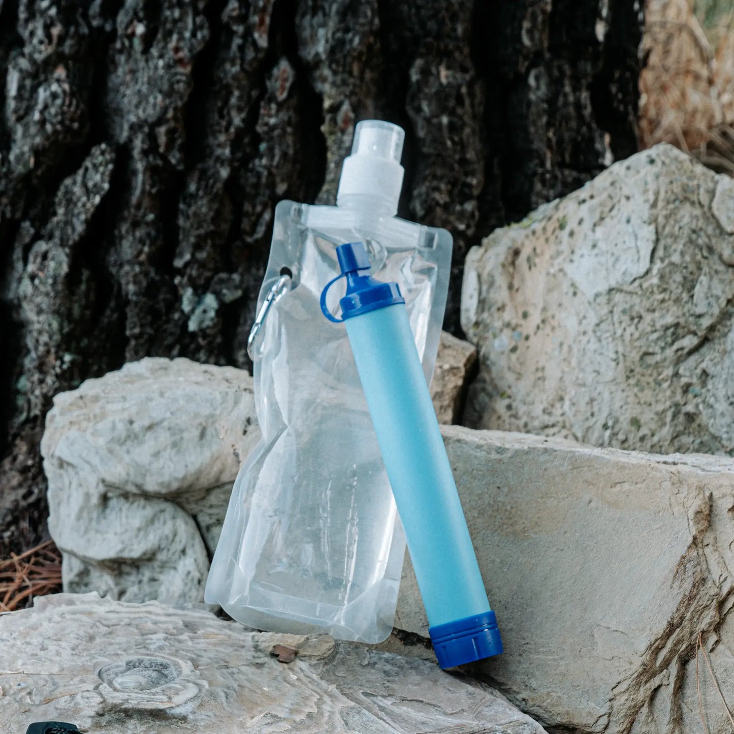 RaiderFilter – Filtro de Agua Portátil Tipo Pajita para Supervivencia