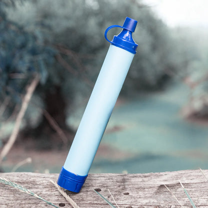 RaiderFilter – Filtro de Agua Portátil Tipo Pajita para Supervivencia