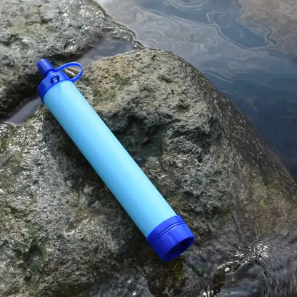 RaiderFilter – Filtro de Agua Portátil Tipo Pajita para Supervivencia